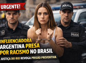 Influenciadora presa